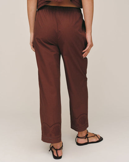Bella Dahl Shell Beach Crop - Sea Glass Brown