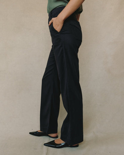 Bella Dahl Sydney Wide Leg Pants in Vintage Black - Bella Dahl