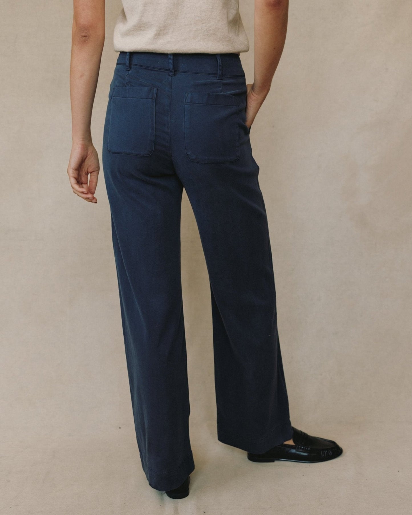 Bella Dahl Sydney Wide Leg Pant in Endless Sea - Bella Dahl