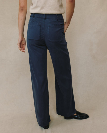 Bella Dahl Sydney Wide Leg Pant in Endless Sea - Bella Dahl