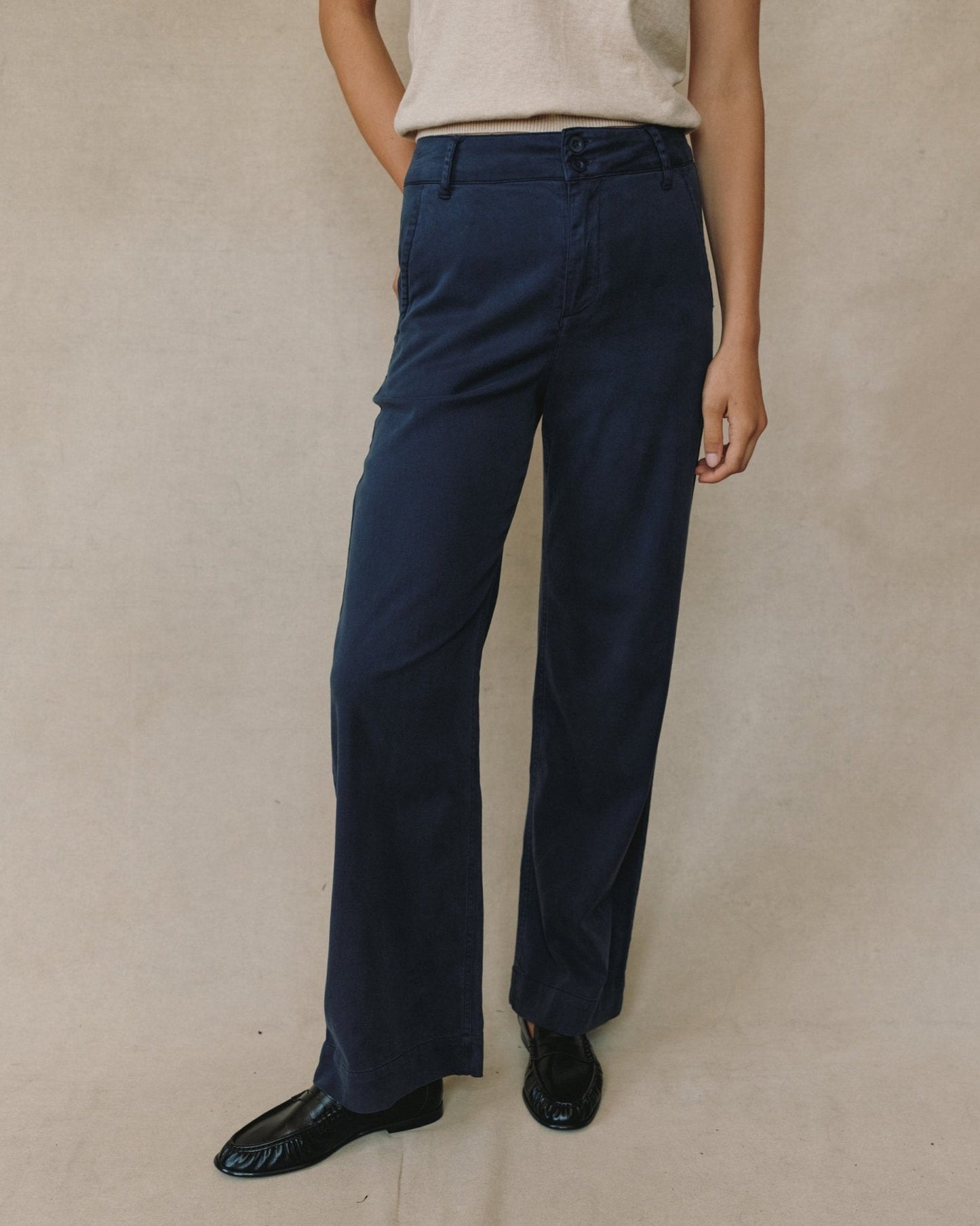 Bella Dahl Sydney Wide Leg Pant in Endless Sea - Bella Dahl