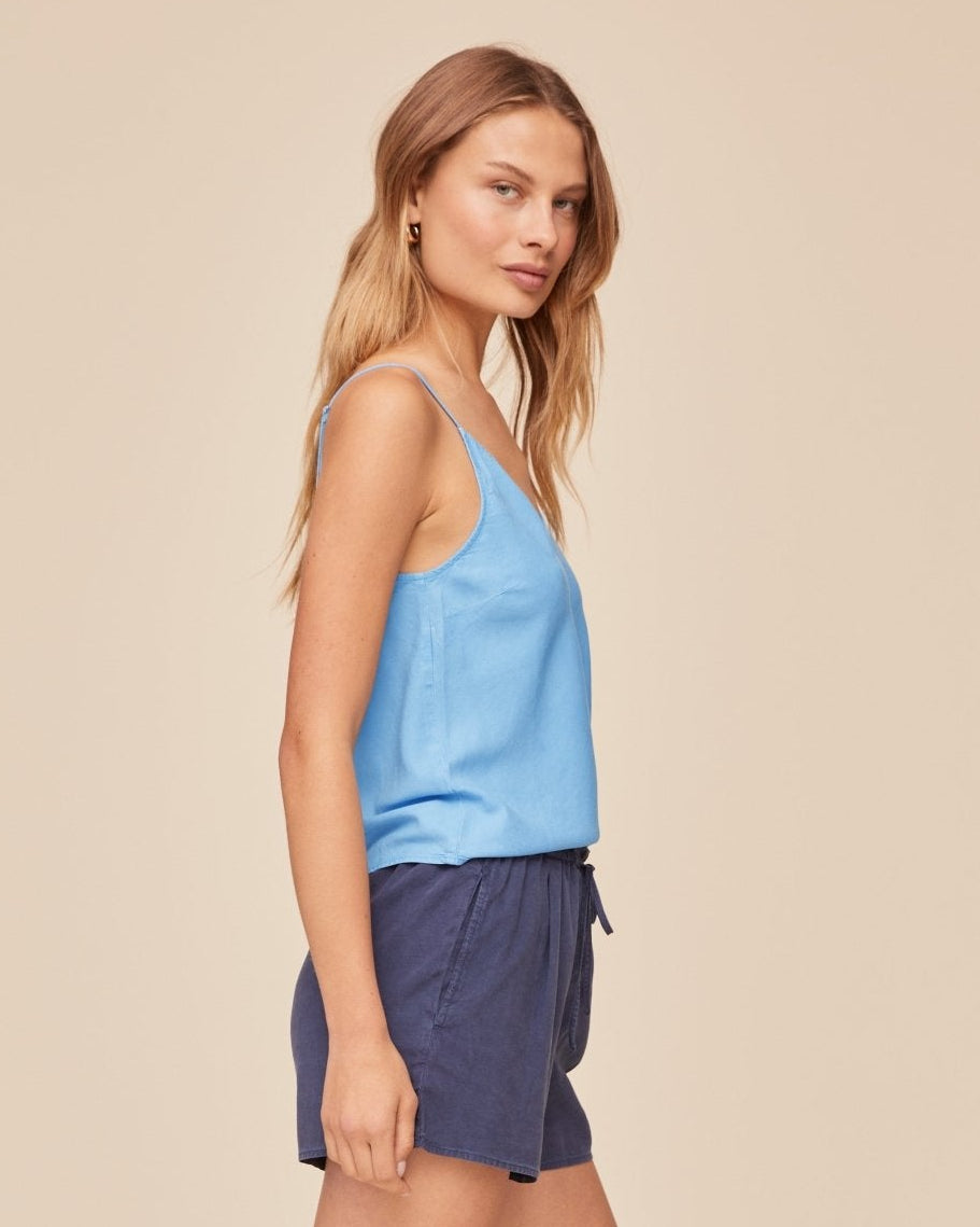 Bella Dahl Clean Cami - Tidal Blue